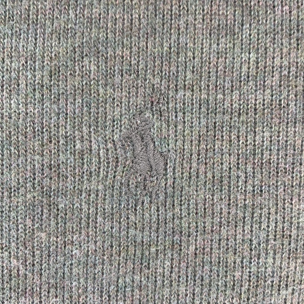 Men's Sage Green Ralph Lauren Polo Sweater Size M - Picture 3 of 3